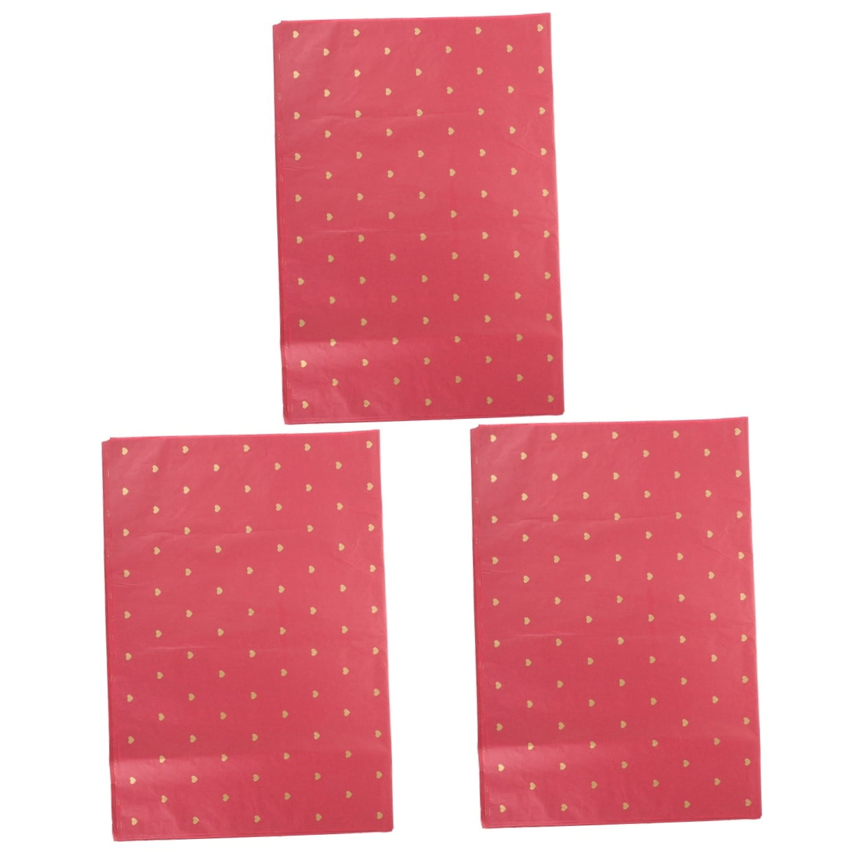 Set of 3 Gift Wrapping Paper Packaging Tissue Bulk Flowers