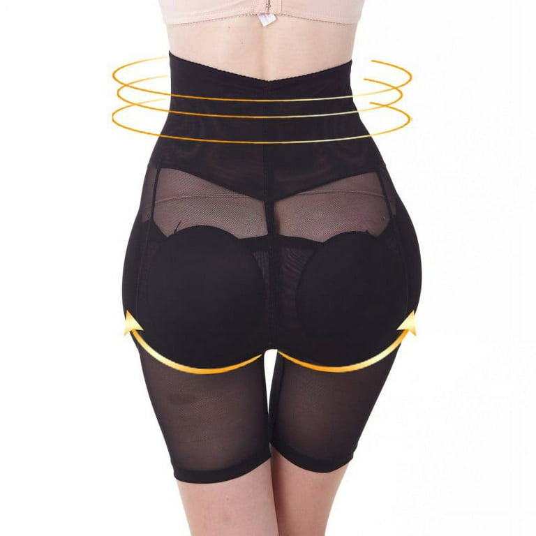 Butt Lift and Enhanced Briefs Tummy Control Shapewear Silicone Buttocks  Padded Fake Butt Knickers,Black-3XL : : Clothing, Shoes &  Accessories