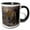 Black/White, variant on 3drose, Tiger, Bandhavgarh National Park, India, 15oz Mug
