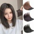 thumbnail image 3 of Human Real Hair side Volume Up Wig Piece Hairpiece Clip on X7Z2, 3 of 8