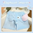 thumbnail image 2 of EHRWE Boys Shorts Pajama Shorts Kids Boys Girls Cute Animal Pants Funny Cartoon Shorts Pajama Bottoms Sleepwear For Children Trousers For 6-8 Years, 2 of 5
