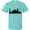 Scuba Blue, variant on Inktastic New York Skyline T-Shirt