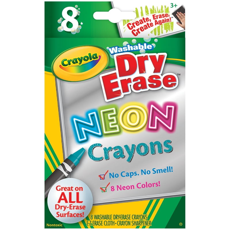 (6 Pk) Crayola Dry Erase Crayons Walmart Canada