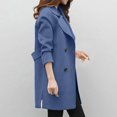thumbnail image 5 of YOTAMI Pull pour Femmes Automne Hiver Mode Décontractée Veste Cardigan Manteau Slim Pardessus Vert Armée, 5 of 5