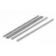 thumbnail image 1 of M4 x 130mm Varilla de acero inoxidable 304 completamente roscada, pernos de hardware, 5 piezas, 1 of 6