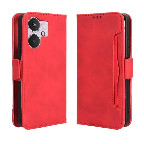 Funda Tipo Billetera GANGXUN para Xiaomi Redmi 13C 5G/4G – Tapa Flip con Tarjetero