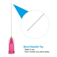 thumbnail image 5 of 25Ga Dispensing Needles, 18PCS 1.5 Inch Industrial Blunt Tip Dispensing Needle Syringes with Luer Lock Needle 2inch Long for Refilling Liquid Inks Adhesive Glue Oil, Red, 5 of 7