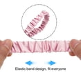 thumbnail image 4 of Uxcell Silk Sleep Mask Soft Satin Eye Protective Mask Blackout Eye Cover with Elastic Straps 2 Pack White Pink, 4 of 4
