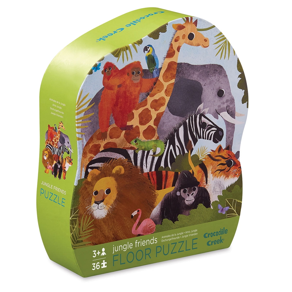 Crocodile Creek Floor Puzzle Mermaid Palace, 36 piece