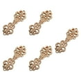 thumbnail image 2 of YsXoWiui 5Pcs Fasteners Cardigan Clips for Outfit Jacket Scarf Costumes Pants Gold, 2 of 9