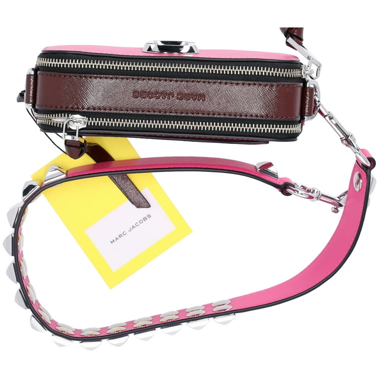 Marc Jacobs The Snapshot Bag Studded Saffiano Leather