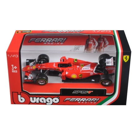- 2015 Ferrari Racing Formula 1 SF15 F1 Kimi Raikkonen #7 1/43 Diecast Model Car by Bburago