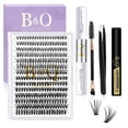 thumbnail image 1 of B&Qaugen Easy Fan Volume Lashes C-0.03-10 B&Qaugen Easy Fan Lashes 0.03 Extensiones de pestañas C Curl Mega Lash Extension Negro mate B&Q Easy Volume Fan Lashes 9 a 25 mm (C-0.03,10 mm), 1 of 4
