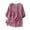 j1-Pink, variant on LIIPEE Womens T-Shirts Casual Solid Color V-Neck Puff Elbow-Length Peasant Ladies Summer Baggy Comfortable Breathable Soft Daily Fashion Ruched Tee Tops,L