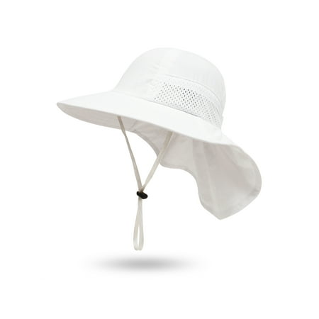 

Infant Outdoor Bucket Hat Kids Solid Color Mesh Sun Cap with Chin Strap for Boys Girls