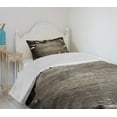 thumbnail image 4 of Ambesonne Industrial Quilted Bedspread Set 2 Pcs, Grungy Tools, Twin Size, Brown Grey Red, 4 of 6