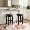 thumbnail image 2 of Tabouret de comptoir noir Alma, 2 of 7