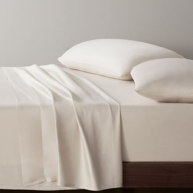 Allswell 300 Thread Count Soft & Silky 4-Piece Viscose from Bamboo Sateen Sheet Set