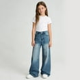 thumbnail image 4 of Tiijoy Teen Girls Baggy Jeans Casual High Waisted Straight Leg Denim Pants, Sizes 1-16, 4 of 4