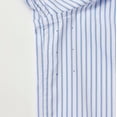 thumbnail image 5 of Hybrid Plaid Short Sleeve Shirt White Blue Stripe, 5 of 6