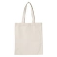thumbnail image 1 of Techinal Personalized DIY Handbags Canvas Tote Bags Reusable Cotton Shopping Bag Beige, 1 of 8