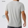 thumbnail image 5 of WIZUTIZ Mens Short Sleeve Crewneck T Shirt Solid Color Casual Athletic Tee Lightweight Soft Daily Wear Top 2026 Basic Shirts, 5 of 5