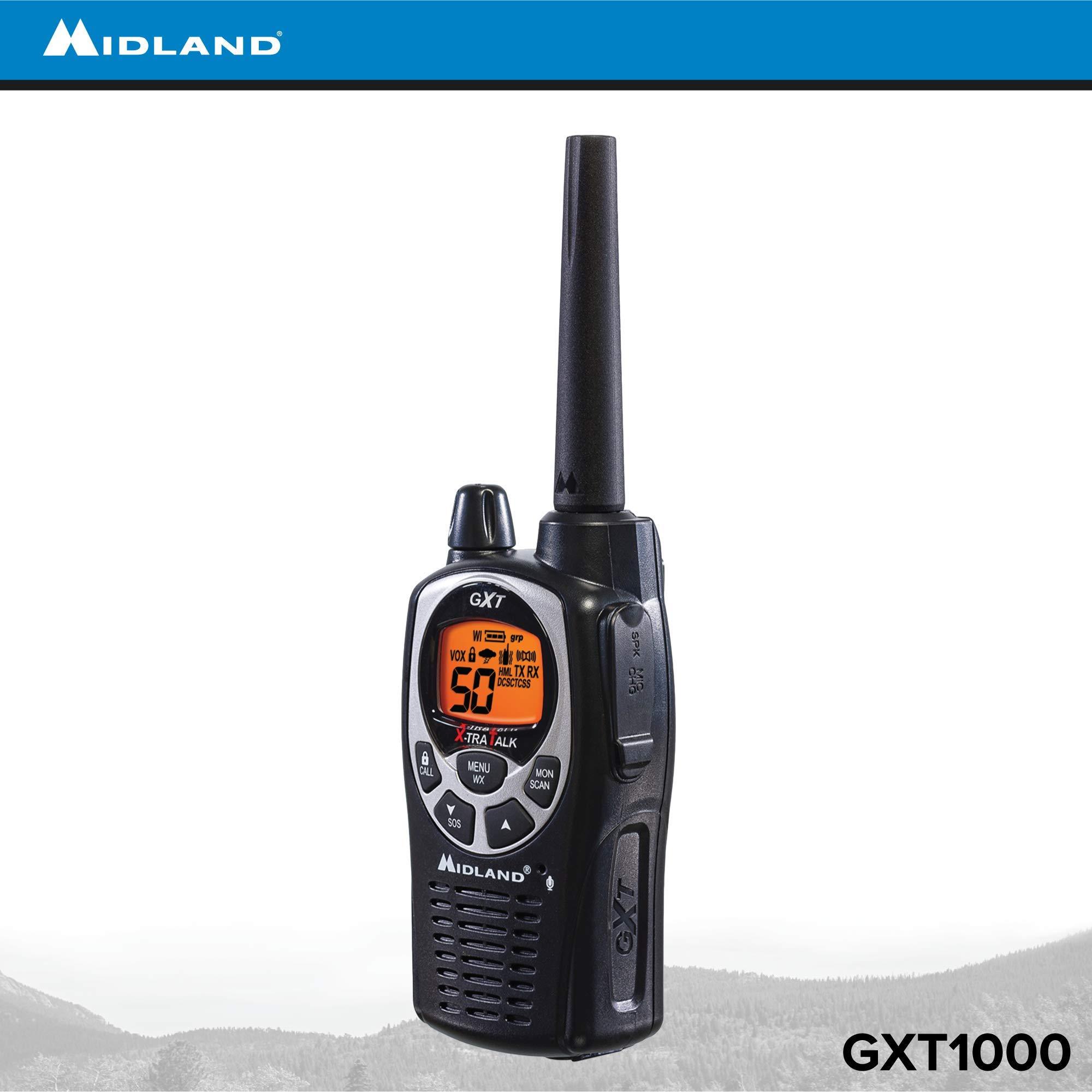 Midland GXT1000X3VP4 50-Channel GMRS Walkie Talkie 3-Pack photo 2