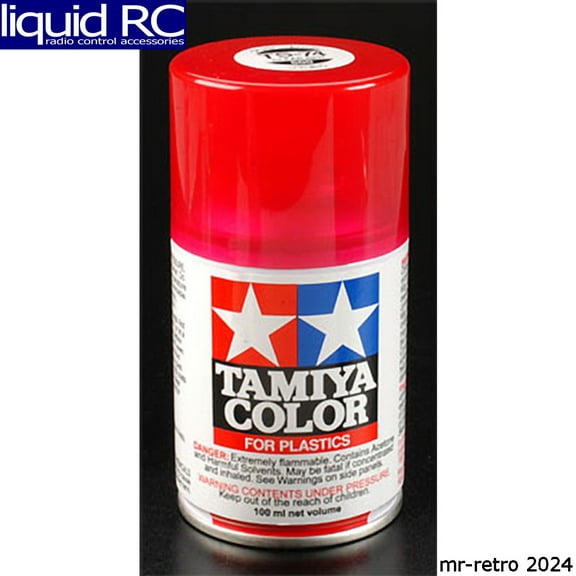 Tamiya USA TAM85074 Spray Lacquer TS-74 Clear Red