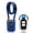 Blue, variant on Bicycle Cable Lock, 110dB Waterproof, 4-digit Remote Control Password Anti-theft Alarm Lock