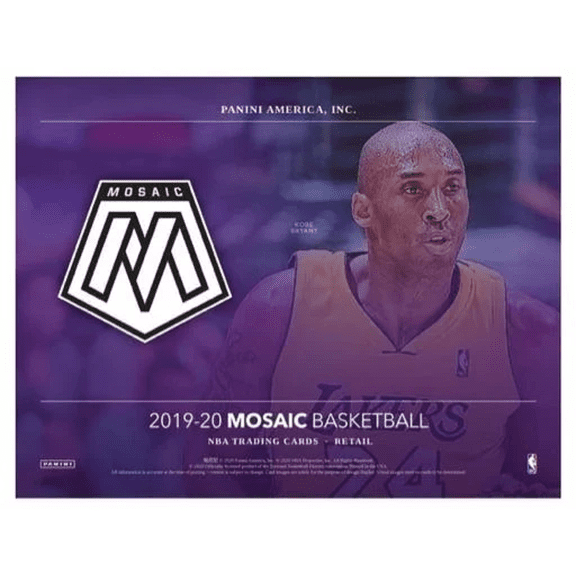 2019-20 Panini Mosaic NBA Basketball Trading Cards Multi Pack- 15 Cards Included- Find Rookie Autographs- Zion, Ja Morant and more