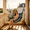 BLUE, variant on 1pc Portable Outdoor Hammock Chair, Bright Striped Pattern Swing Hanging Chair With Reinforced Firm Ropes, Sturdy Comfortable Durable Leisure Hammock Swing Seat,