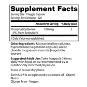 Doctors Best Best Phosphatidyl Serine 100 mg - 120 Veggie Caps