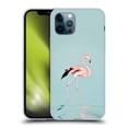 thumbnail image 1 of Head Case Designs Officially Licensed LebensArt Beings Flamingo Soft Gel Case Compatible with Apple iPhone 12 / iPhone 12 Pro, 1 of 7