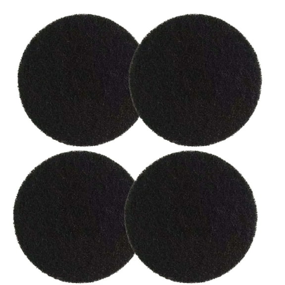 Qzbhct 4 Pack Activated Charcoal Filters Replacment Charcoal Filter Mat Compatible with Petmate Booda Dome Cat Litter Box