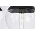 thumbnail image 4 of Eclipse 7 Lights Black Pendant With Clear Glass, 4 of 7