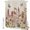 Light Beige Coral Pink, variant on Shower Curtain Purple Lavender Shower Curtains for Bathroom Decor, Waterproof Polyester Shower Curtain Set with Hooks, Standard Size 72" x 72" Vintage Floral Butterfly White