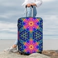 thumbnail image 3 of Lsque Bright Turtles Printed Luggage Cover, Travel Luggage Protector,Scratch and Dirt Resistant, Fits 18-32 Inch Luggage - Large, 3 of 9