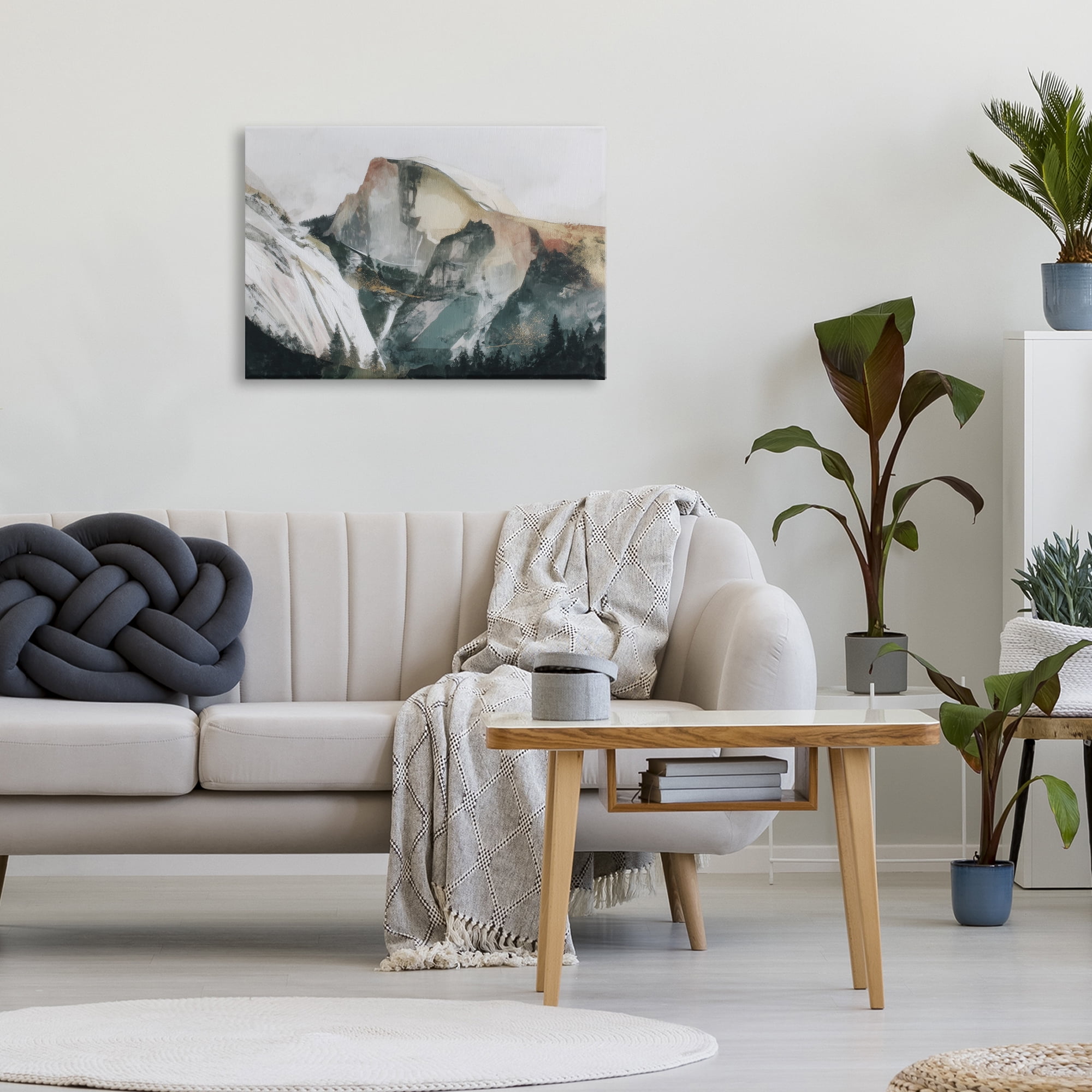 Stupell Industries Abstract Sierra Nevada Mountain Canvas Wall Art, design by Chromatic Storm Studio