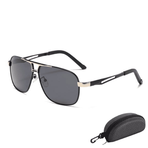 HBMYN Polarized Photochromic Sunglasses for Men-Uv400 Protection Clear Vision and Lightweight Sun Glasses for Driving Fishing Cycling Outdoor,With Carrying Case