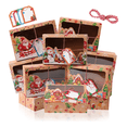 thumbnail image 1 of Caja De Galletas Navideñas Con Ventana Y Adorno Xtellar multicolor, 1 of 4