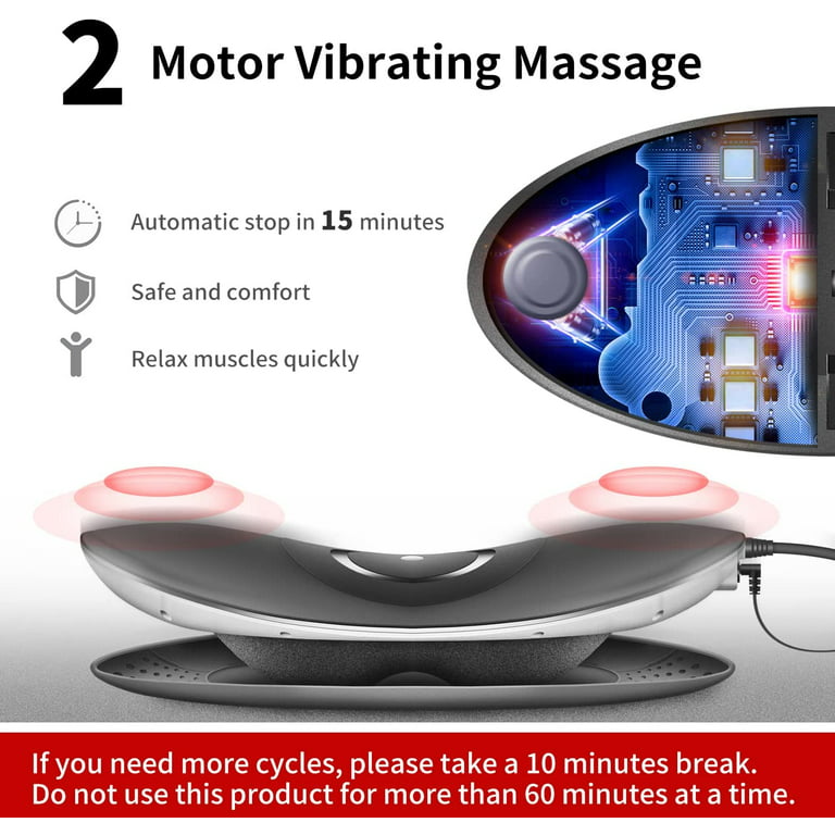 Traction Lumbar High Frequency Vibration Massager For Waist Hot