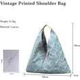 thumbnail image 3 of LHSHID Canvas Handbag for Women Ethnic Style Tote Top Handle Summer Beach Large Shoulder Bag, 3 of 6