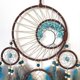 thumbnail image 4 of Alta Calidad Turquesa Arbre De Vie Attrape-rves Color Vent Carillon Suspendu Dcoratif Plume Dcoration Murale Pendentif, 4 of 5