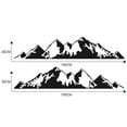 thumbnail image 1 of 2× Mountain Vinyl Decal Stickers for Campers RVs Kayak Vans SUV Car Door Decals, 1 of 6