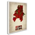 thumbnail image 2 of Trademark Fine Art "Atlanta Watercolor Map" Canvas Art by Naxart, 2 of 3