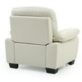 thumbnail image 2 of Glory Furniture Marta Faux Leather Chair in Pearl, 2 of 5