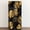 Color 2, variant on Self Adhesive Vinyl Refrigerator Wrap Set Black Gold Plant Leaves Decoration Golden Leaves Black Door Mural Removable Fridge Sticker Peel and Stick Full Door Cover Decal Kitchen Bar Decor