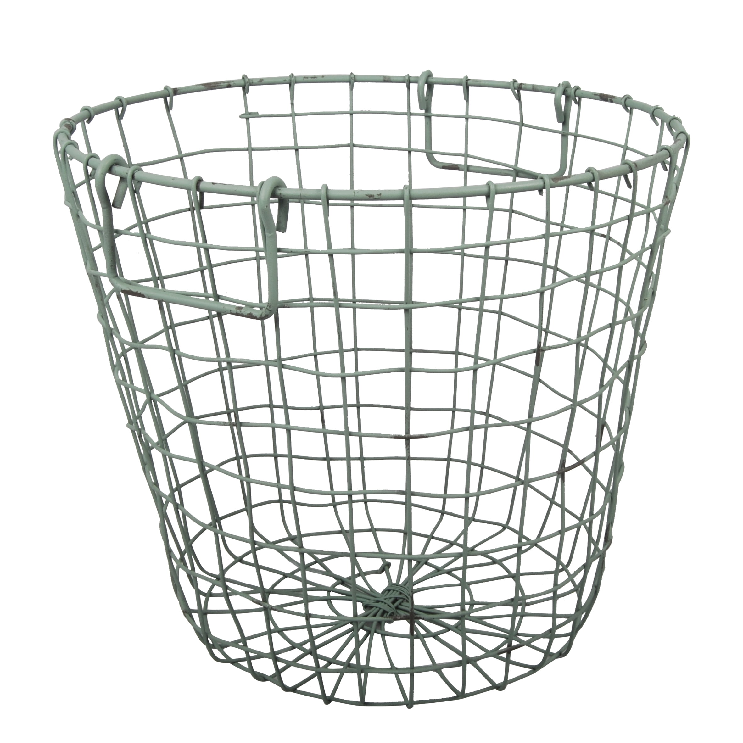 A&B Home Grafton Round Wire Basket, Antique Green - Walmart.com