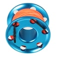 thumbnail image 4 of Sonducket Carrete de buceo, carrete de dedo, fibra de poliéster de aluminio, naranja, línea ligera de buceo, naufragio submarino, esnórquel Deportes acuáticos Azul, 4 of 6