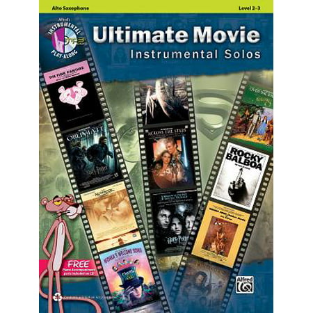 Ultimate Movie Instrumental Solos : Alto Sax, Book & (Clarence Clemons Best Sax Solos)